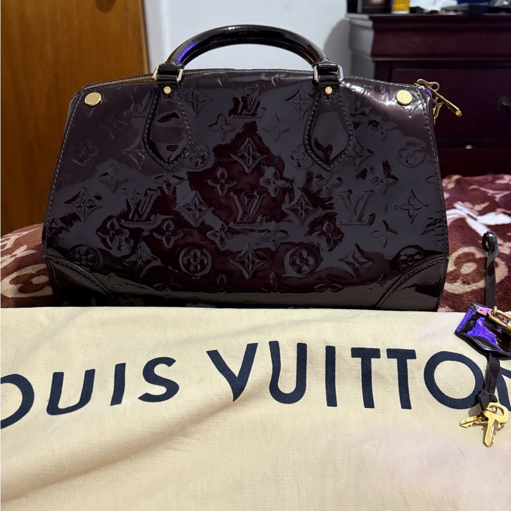 Louis Vuitton Monogram Santa Monica Vernis Handbag